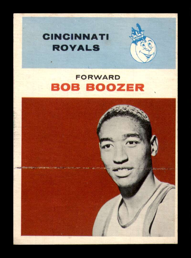 Load image into Gallery viewer, 1961-62 Fleer Bob Boozer #6 Cincinnati Royals Rookie RC EX-EXMINT Image 1
