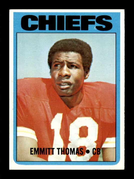 1972 Topps Emmitt Thomas 