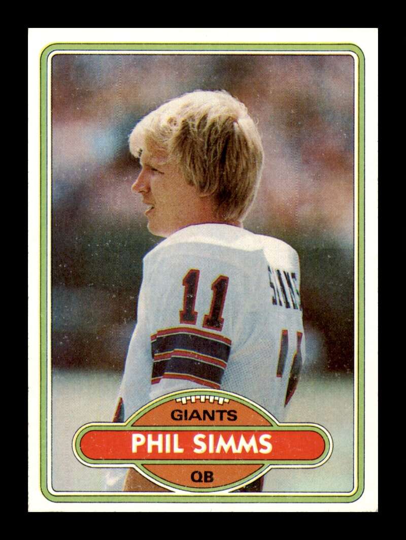 Load image into Gallery viewer, 1980 Topps Phil Simms #225 New York Giants Rookie RC NM Near Mint Image 1
