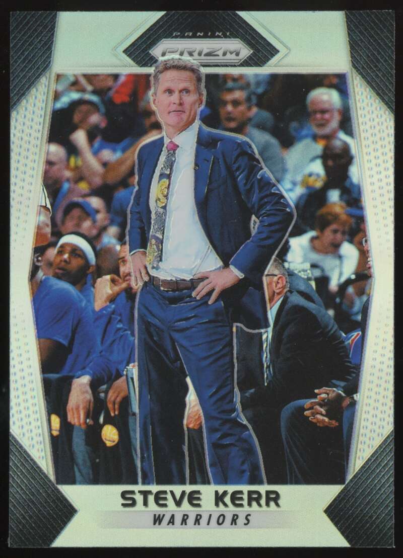 Load image into Gallery viewer, 2017-18 Panini Prizm Silver Prizm Steve Kerr #50 Golden State Warriors  Image 1
