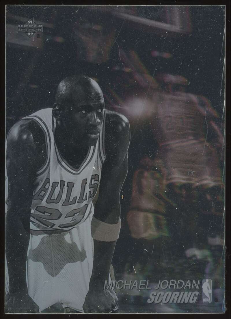 Load image into Gallery viewer, 1991-92 Upper Deck Award Winner Hologram Michael Jordan #AW1 Chicago Bulls  Image 1
