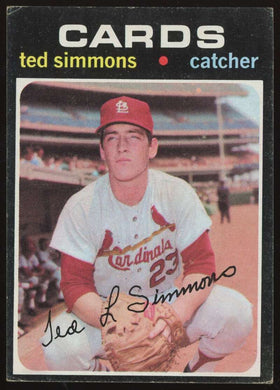 1971 Topps Ted Simmons 