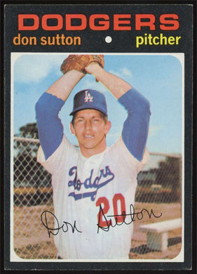 1971 Topps Don Sutton 