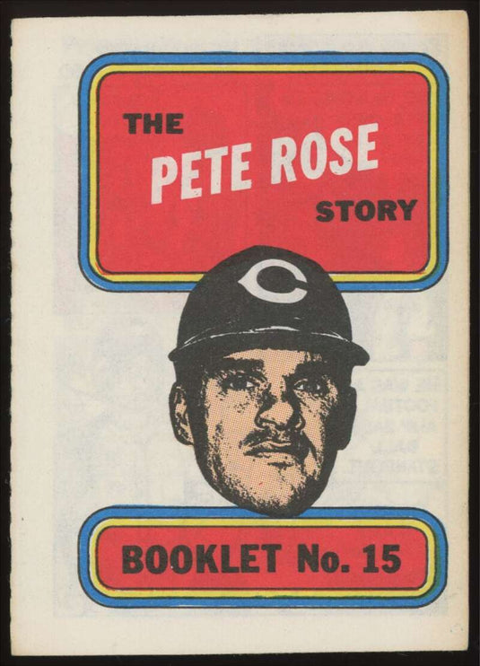1970 Topps Booklets Pete Rose