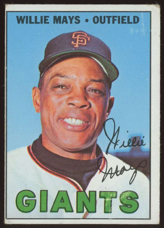 1967 Topps Willie Mays