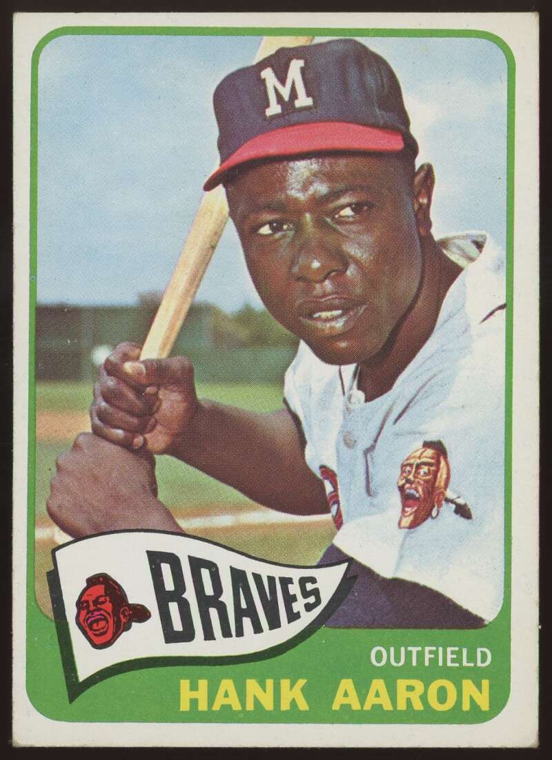 Load image into Gallery viewer, 1965 Topps Hank Aaron #170 Milwaukee Braves EX-EXMINT Image 1
