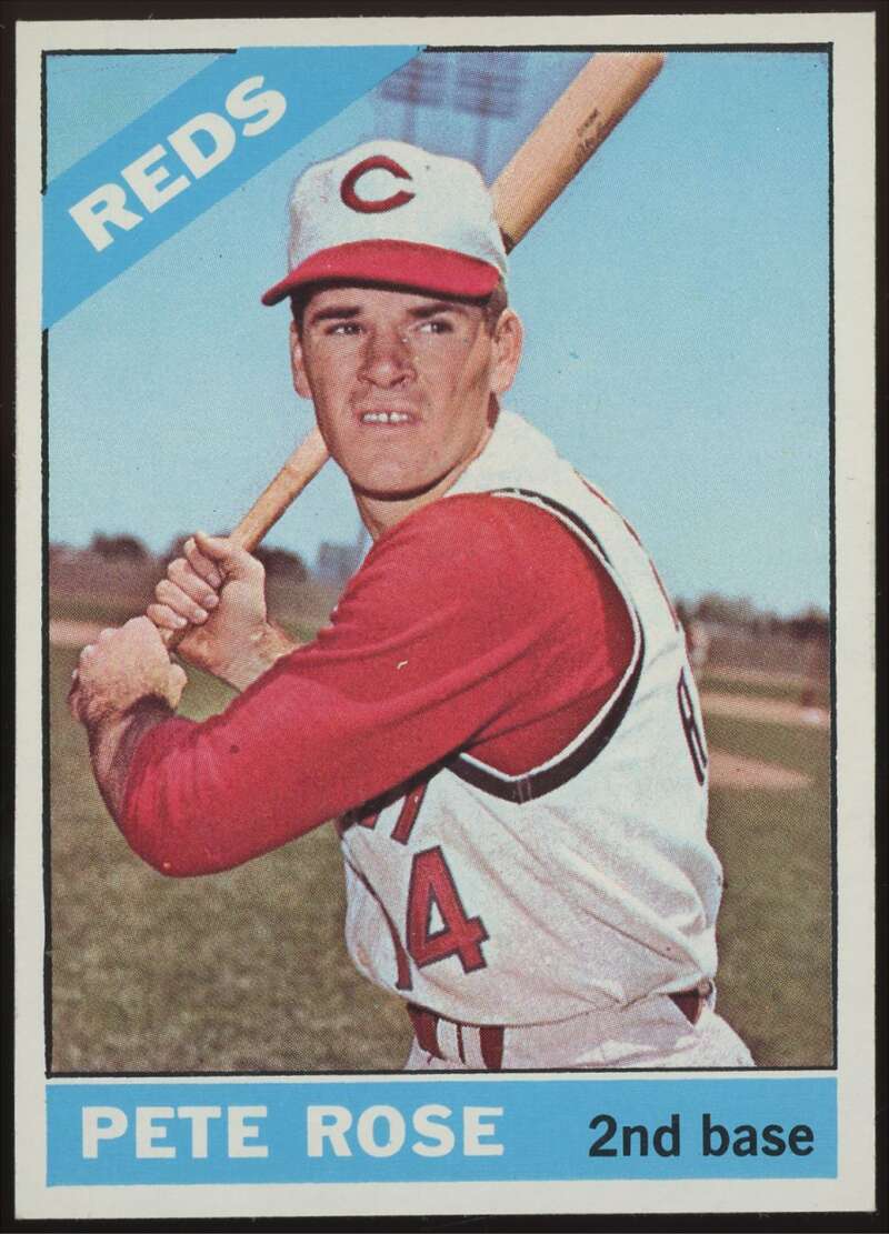 Load image into Gallery viewer, 1966 Topps Pete Rose #30 Cincinnati Reds NM Near Mint Pack Fresh Image 1
