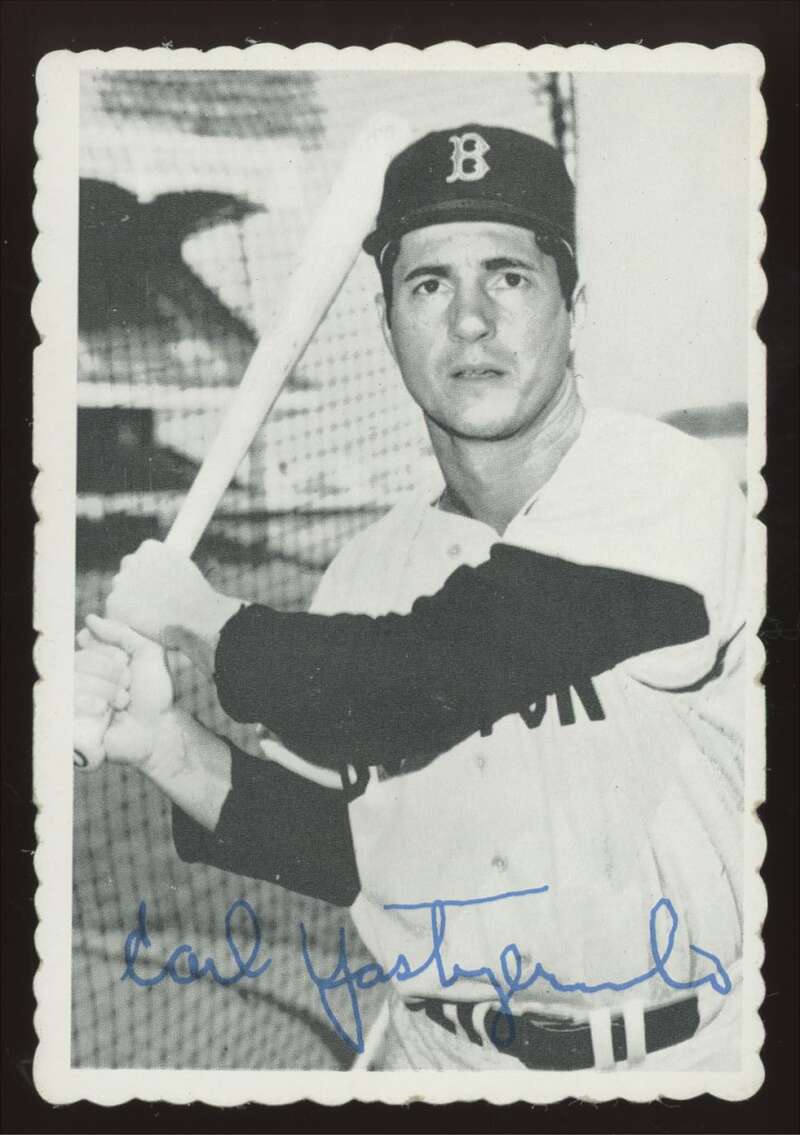 Load image into Gallery viewer, 1969 Topps Deckle Edge Carl Yastrzemski #4 Boston Red Sox EX-EXMINT Image 1
