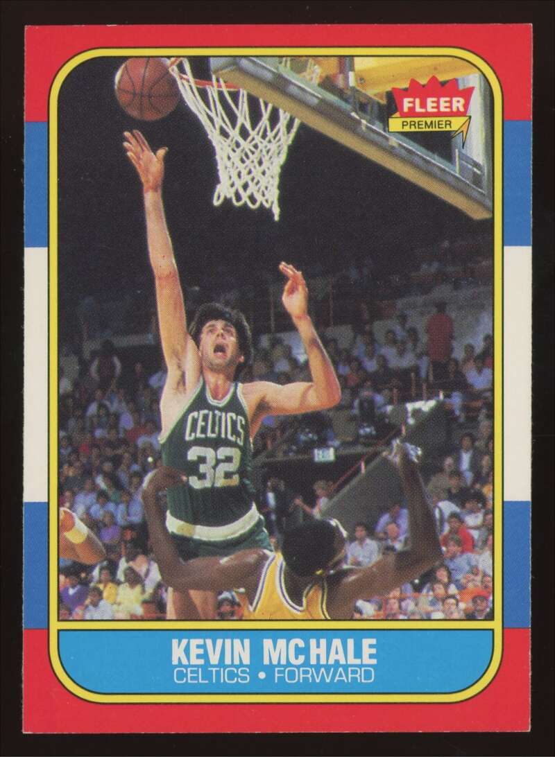 Load image into Gallery viewer, 1986-87 Fleer Kevin McHale #73 Boston Celtics NM Near Mint Image 1
