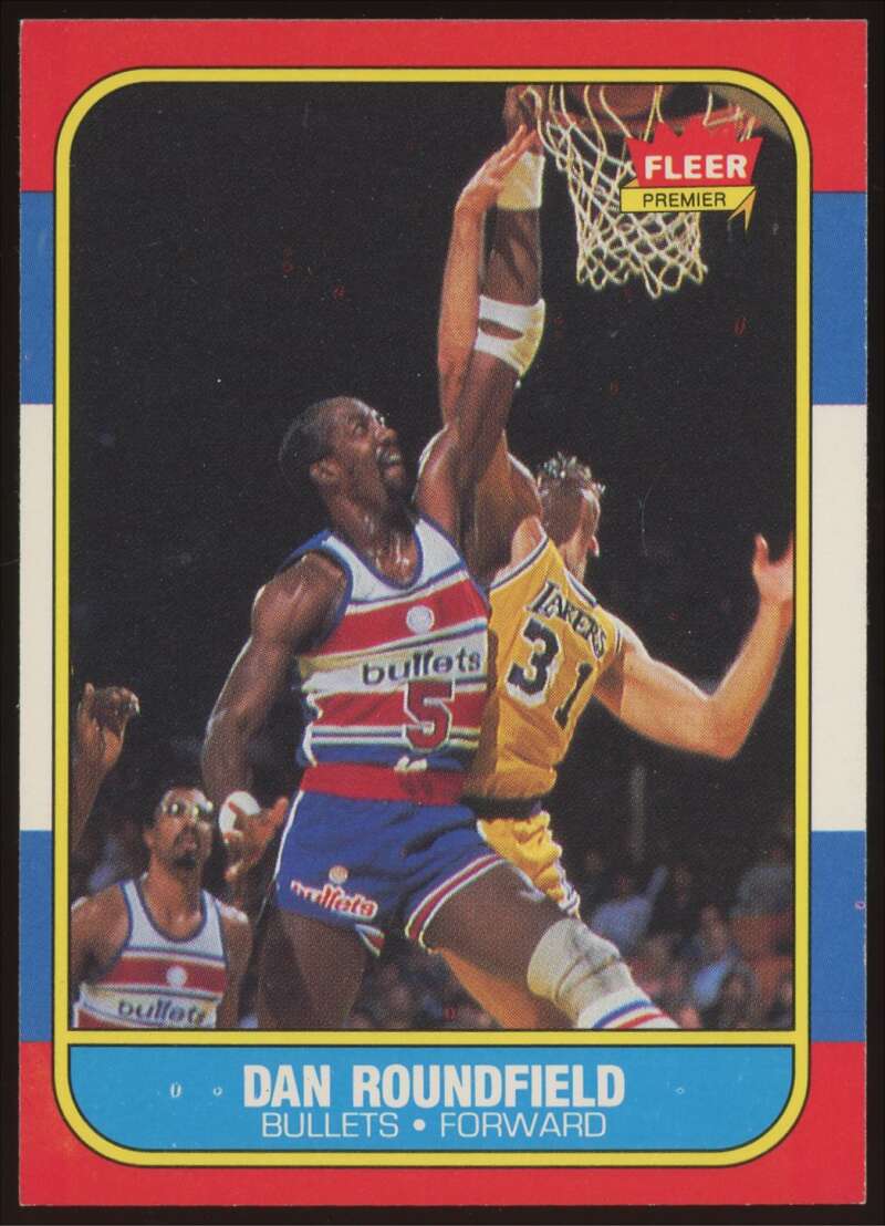 Load image into Gallery viewer, 1986-87 Fleer Dan Roundfield #95 Washington Bullets NM Near Mint Image 1
