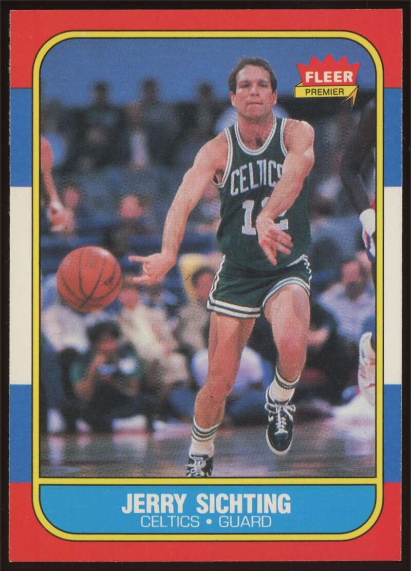 Load image into Gallery viewer, 1986-87 Fleer Jerry Sichting #101 Boston Celtics NM Near Mint Image 1
