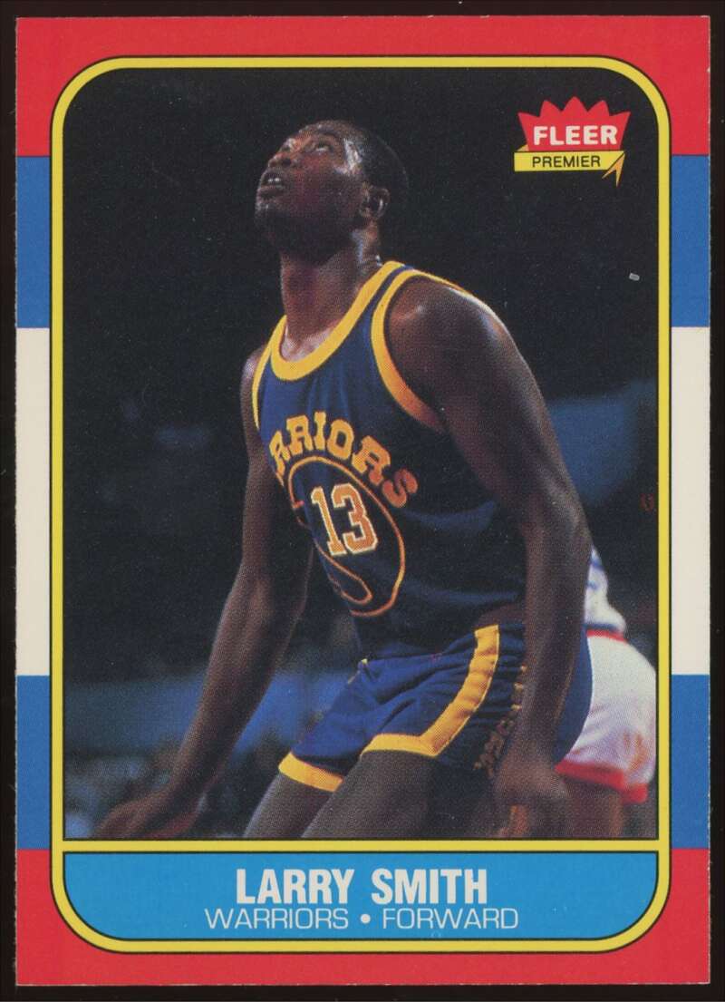 Load image into Gallery viewer, 1986-87 Fleer Larry Smith #104 Golden State Warriors NM Near Mint Image 1
