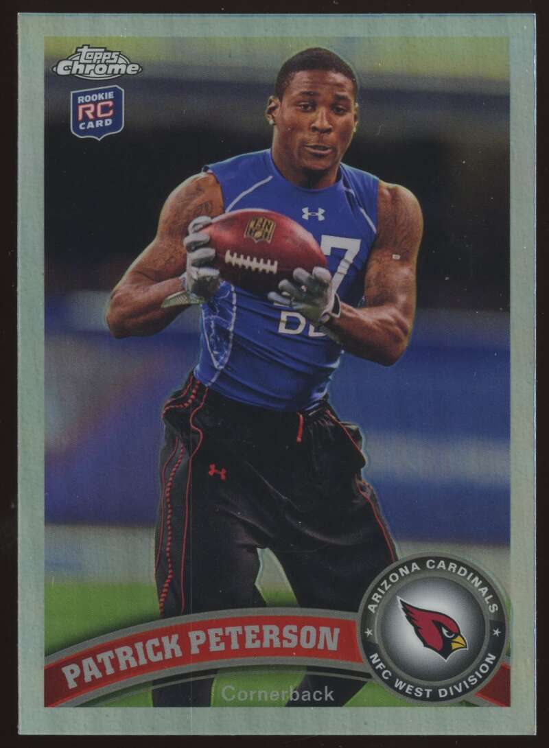 Load image into Gallery viewer, 2011 Topps Chrome Refractor Patrick Peterson #211 Arizona Cardinals Rookie RC Image 1
