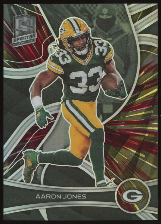 2022 Panini Spectra Hyper Prizm Aaron Jones 