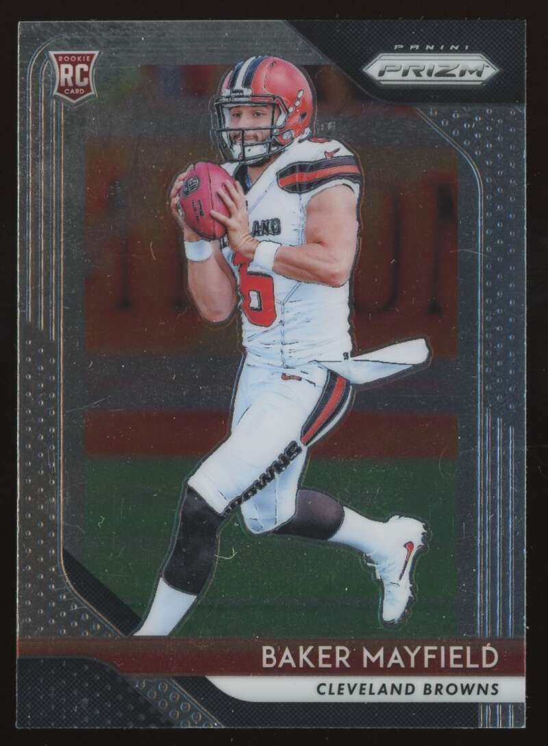 Load image into Gallery viewer, 2018 Panini Prizm Baker Mayfield #201 Cleveland Browns Rookie RC NM Near Mint Image 1
