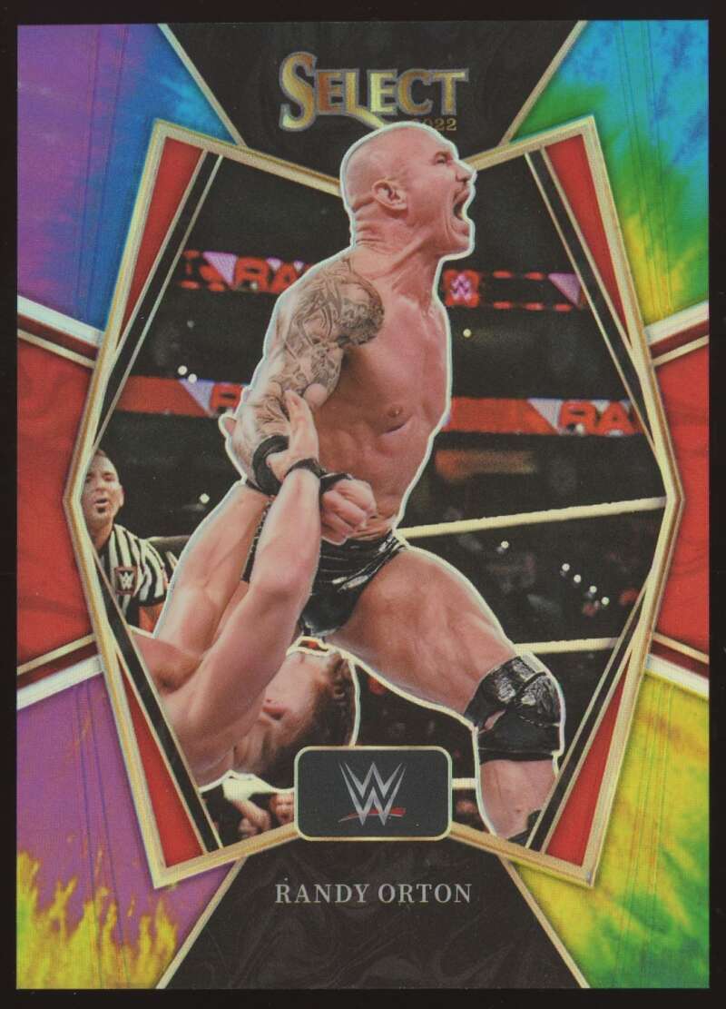 Load image into Gallery viewer, 2022 Panini Select WWE Tie Dye Prizm Randy Orton #168 Raw Smackdown SP SSP /25  Image 1
