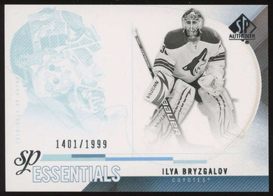 2010-11 Upper Deck SP Authentic Ilya Bryzgalov 