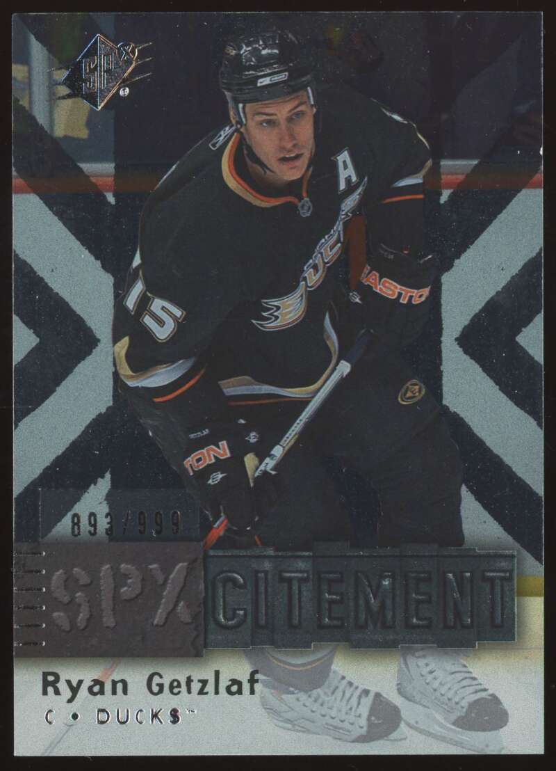 Load image into Gallery viewer, 2009-10 SPx SPXcitement Ryan Getzlaf #X26 Anaheim Ducks /999  Image 1
