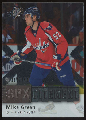 2009-10 SPx SPXcitement Mike Green 