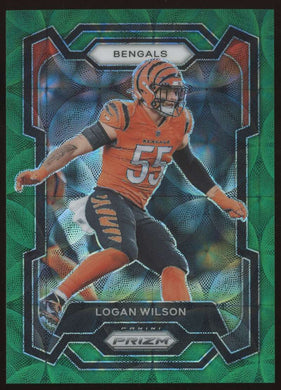 2023 Panini Prizm Green Scope Prizm Logan Wilson 