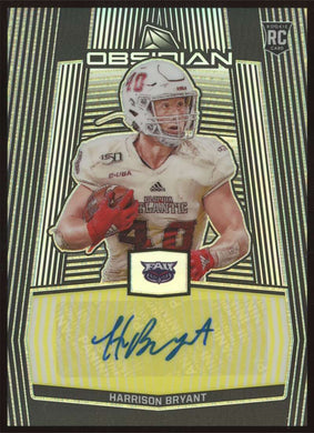 2020 Panini Obsidian Draft Electric Etch Yellow Auto Harrison Bryant 