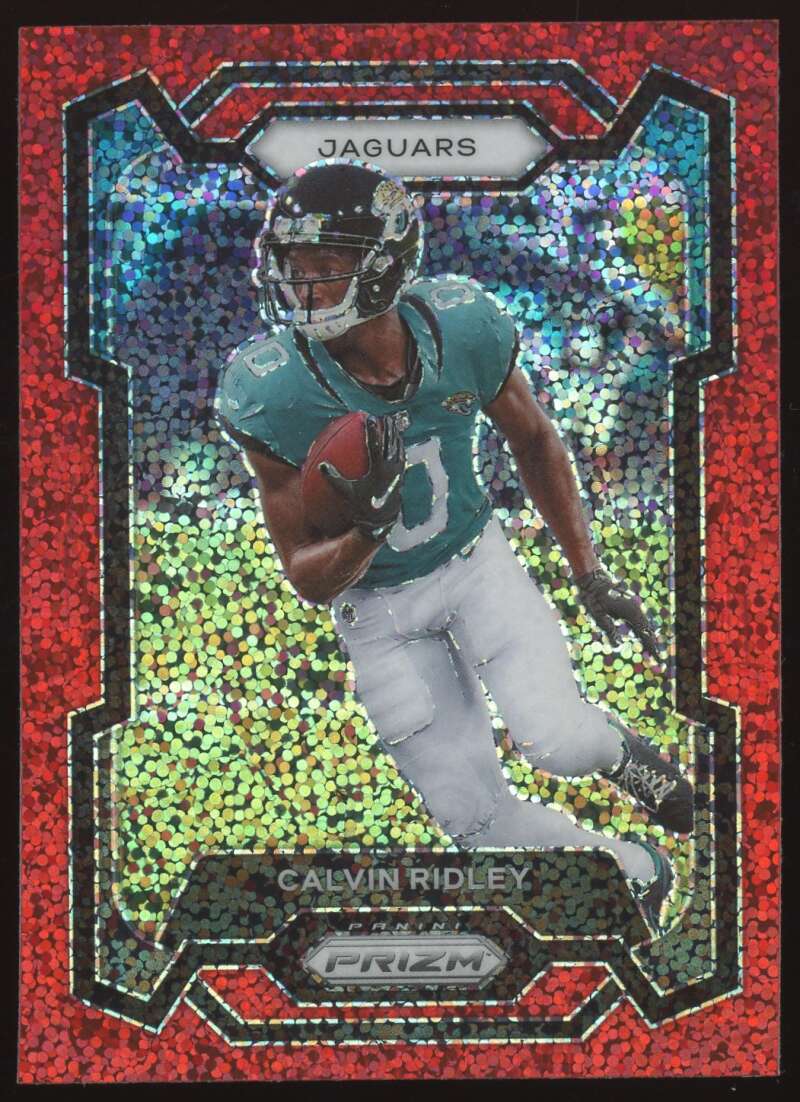 Load image into Gallery viewer, 2023 Panini Prizm Red Sparkle Prizm Calvin Ridley #133 Jacksonville Jaguars  Image 1
