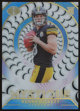 2022 Panini Illusions Mystique Light Blue Kenny Pickett 