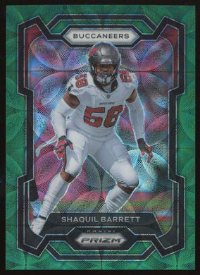 2023 Panini Prizm Green Scope Prizm Shaquil Barrett 