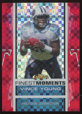 2007 Topps Finest Finest Moments X-Fractor Vince Young 