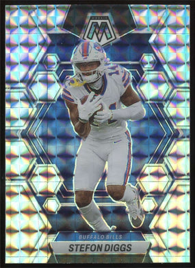 2023 Panini Mosaic Silver Mosaic Prizm Stefon Diggs 