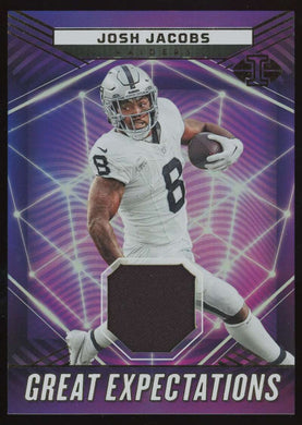 2023 Panini Illusions Great Expectations Josh Jacobs 