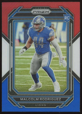 2022 Panini Prizm Prizm Red White Blue Malcolm Rodriguez 