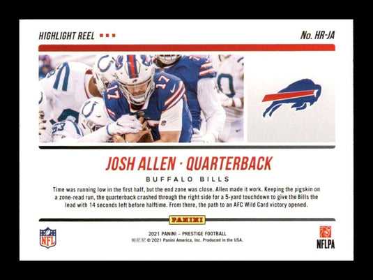 2021 Panini Prestige Highlight Reel 