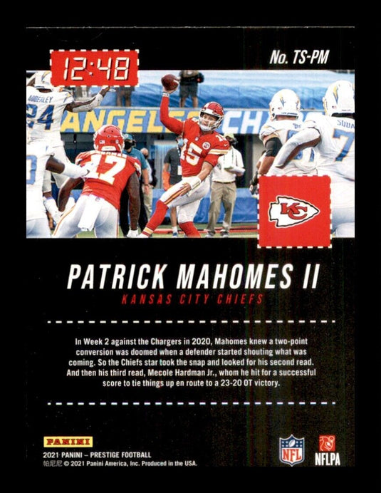 2021 Panini Prestige Time Stamped 