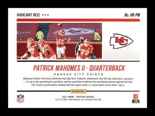 2021 Panini Prestige Highlight Reel 