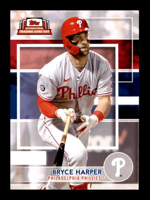 2022 Topps National Trading Card Day Bryce Harper 