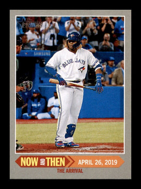 2019 Topps Heritage Now and Then Vladimir Guerrero Jr. 