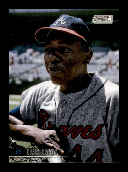 2021 Topps Stadium Club Hank Aaron 