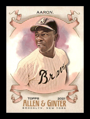 2021 Topps Allen & Ginter Hank Aaron 