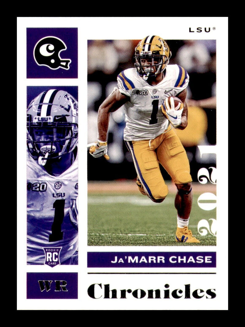 Load image into Gallery viewer, 2021 Panini Chronicles Draft Ja&#39;Marr Chase #5 Rookie RC Image 1
