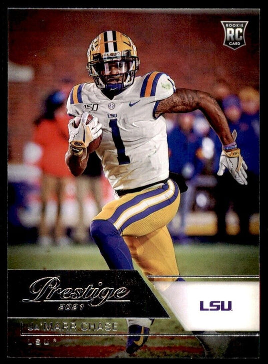 2021 Panini Chronicles Draft Prestige Ja'Marr Chase 