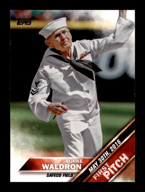 2016 Topps First Pitch Burke Waldron 