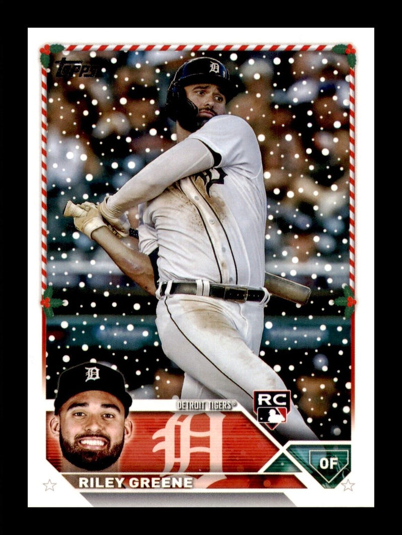 Load image into Gallery viewer, 2023 Topps Holiday #H70 Riley Greene Rookie RC Image 1
