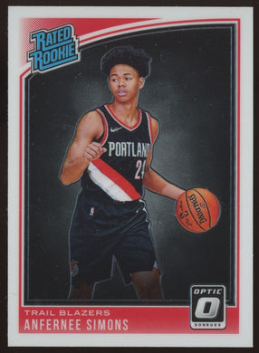 2018-19 Panini Donruss Optic Anfernee Simons 