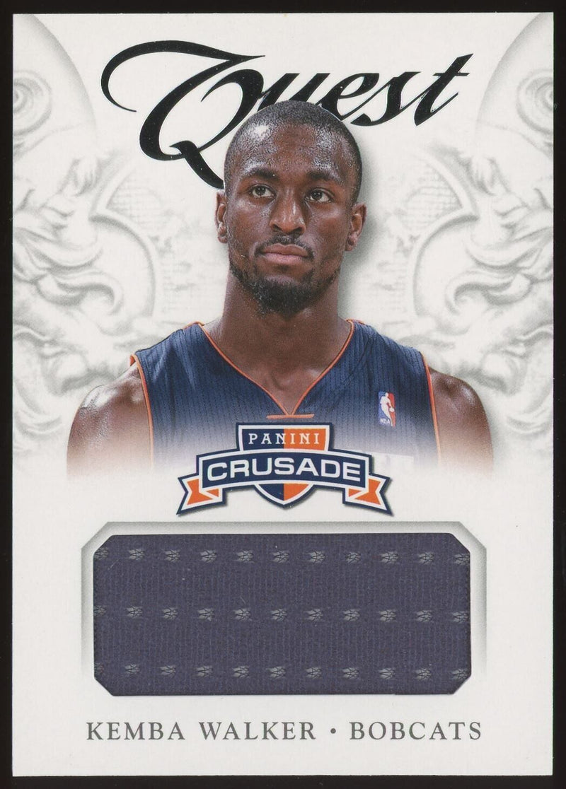 Load image into Gallery viewer, 2012-13 Panini Crusade Quest Memorabilia Kemba Walker #74 Rookie RC Patch Relic Image 1
