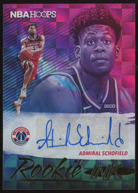 2019-20 Panini Hoops Rookie Ink Admiral Schofield 