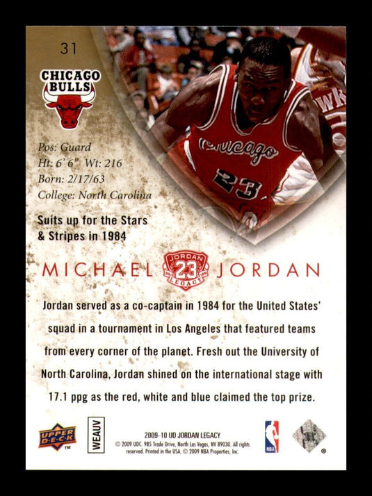 2009-10 Upper Deck Jordan Legacy 