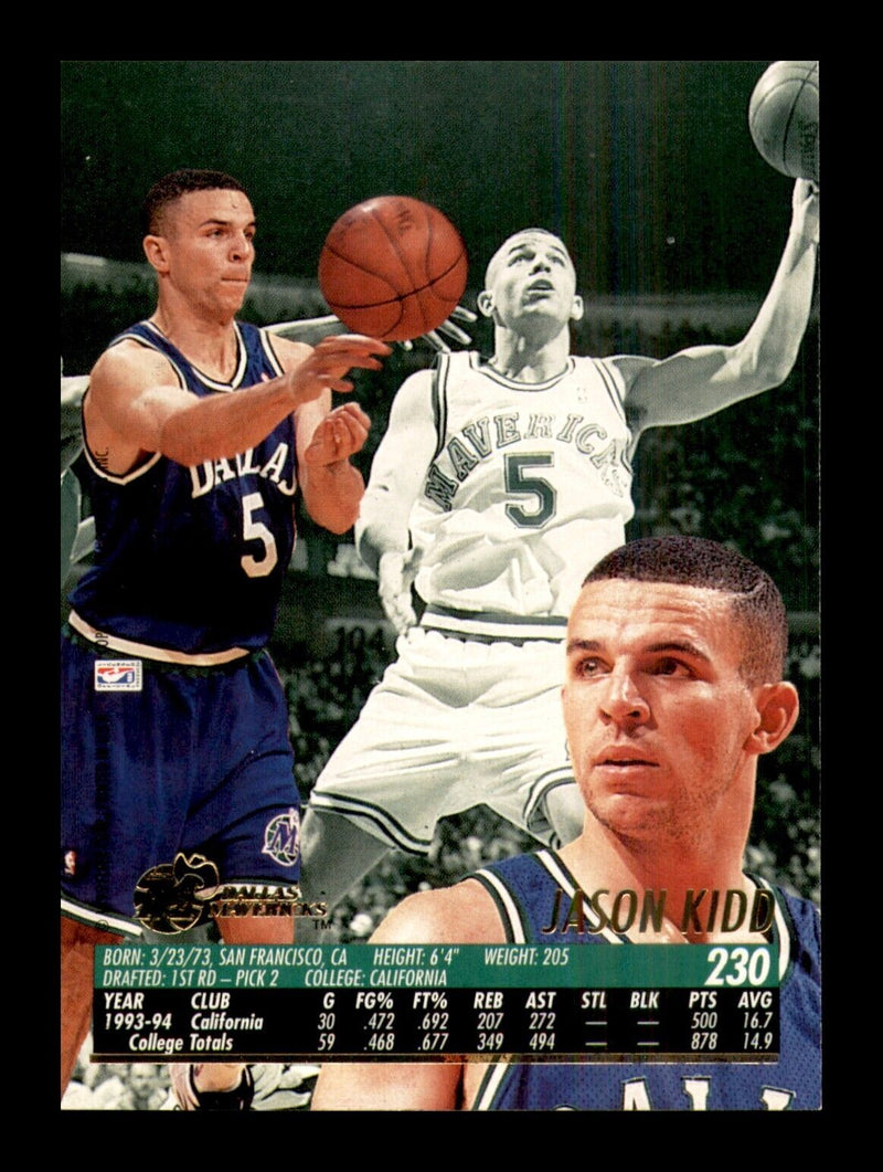 Load image into Gallery viewer, 1994-95 Fleer Ultra #230 Jason Kidd Rookie RC Image 2
