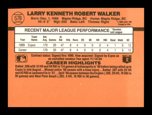 1990 Donruss 