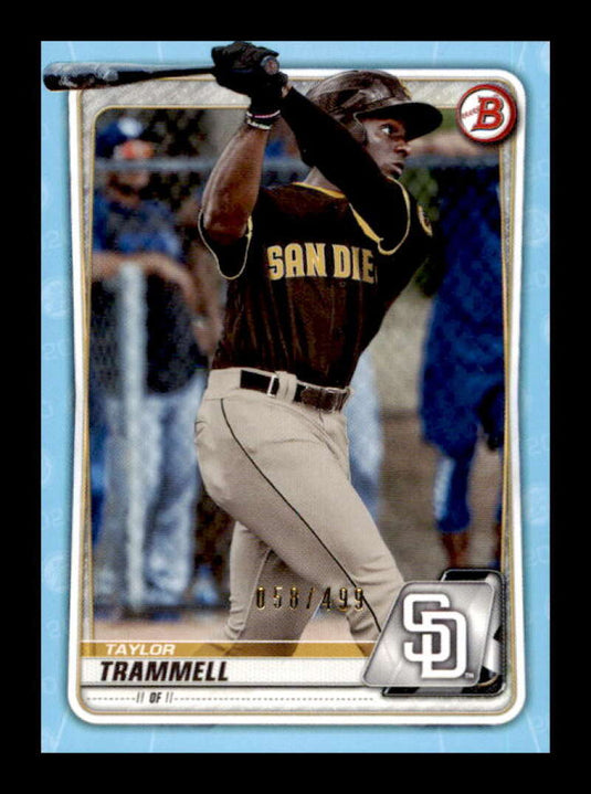 2020 Bowman Taylor Trammell 